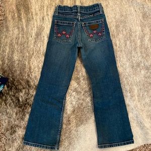 Girls wrangler bootcut jeans